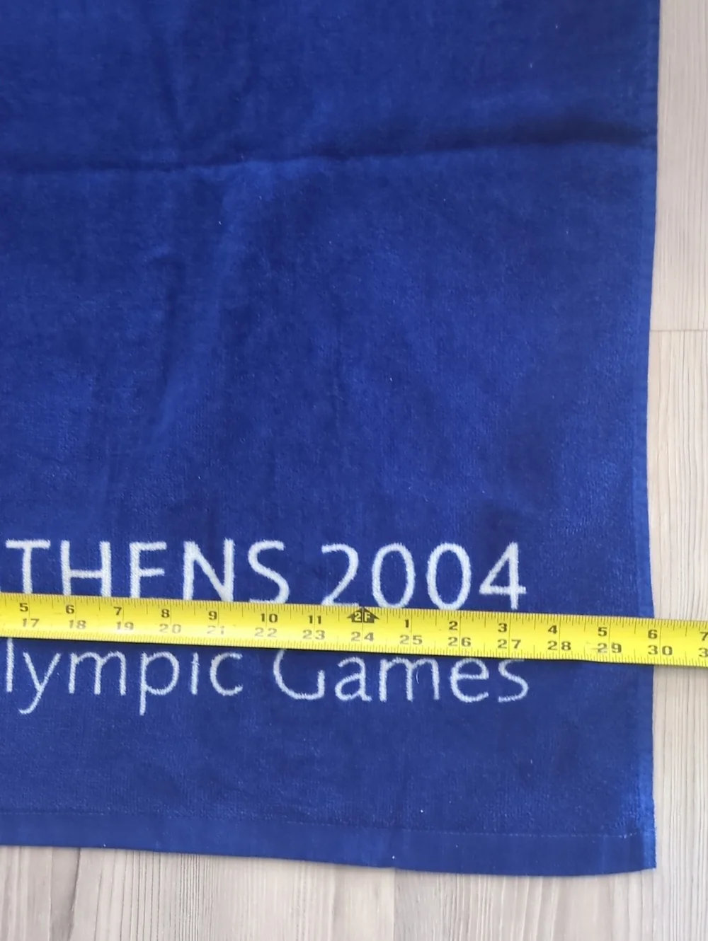 NWT Athens 2004 Olympic Games Beach Towel Official Licensed Collectible